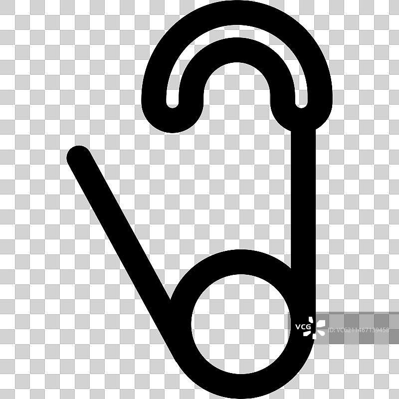 金属别针图片素材