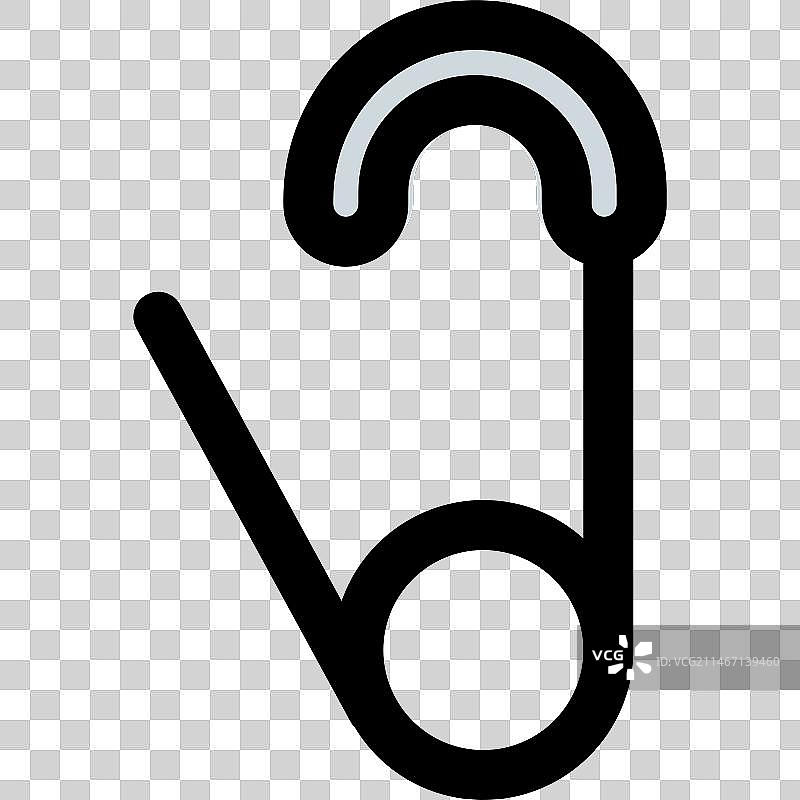 金属别针图片素材