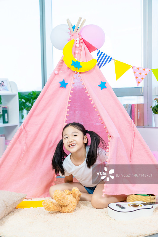 可爱的小女孩图片素材