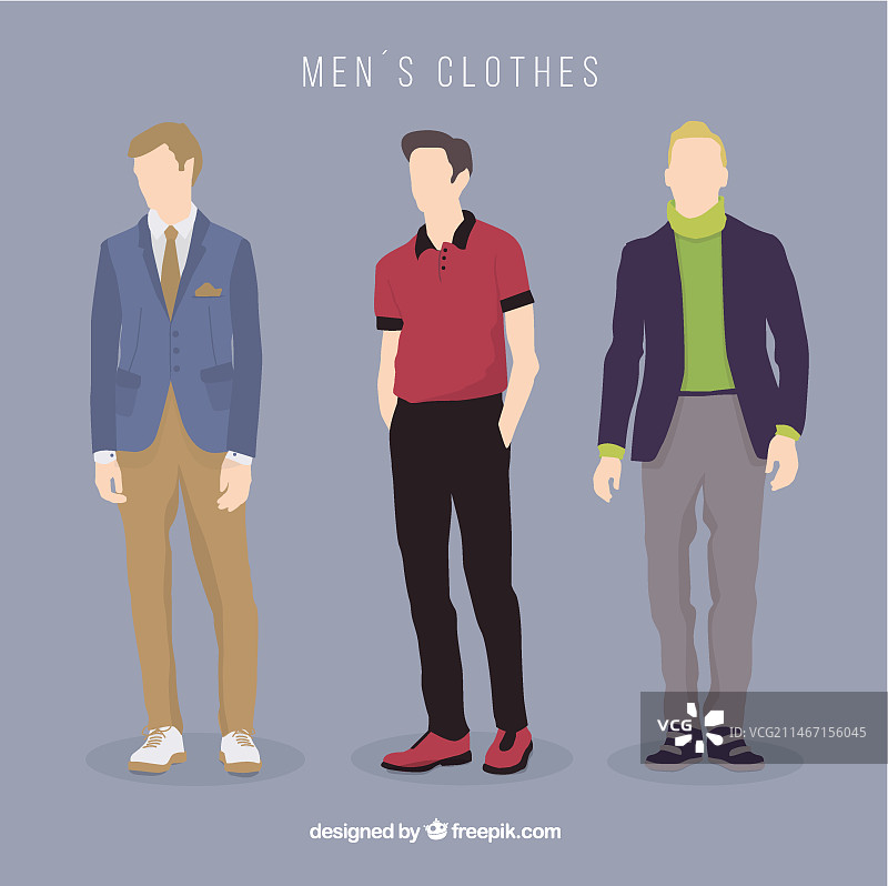 男士服装合集图片素材