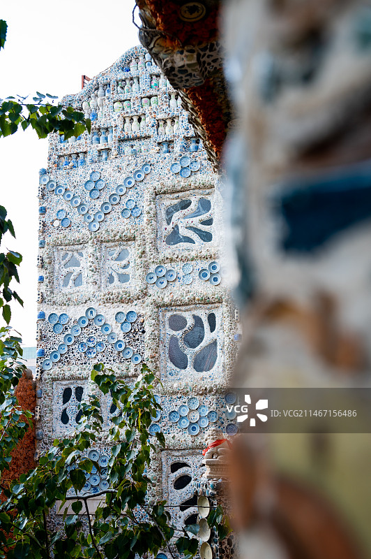 天津瓷房子图片素材