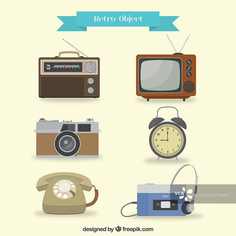 复古物品包图片素材