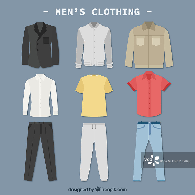 男士服装系列图片素材