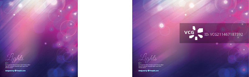 紫色和粉色渐变灯光背景图片素材