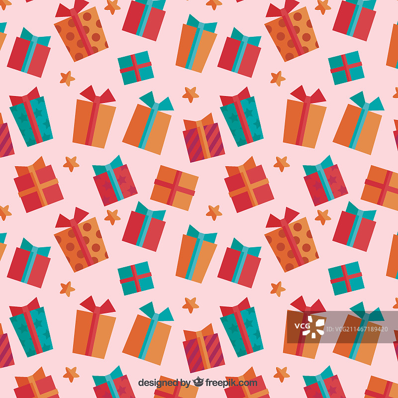 彩色礼品图案图片素材
