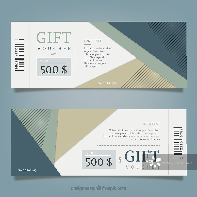 抽象礼品券图片素材