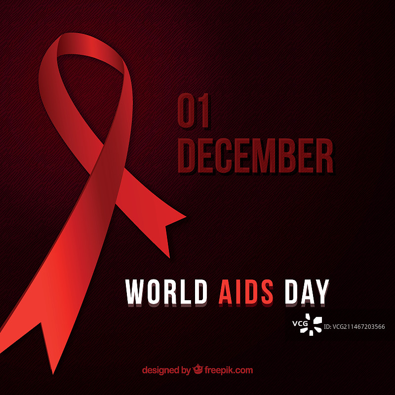 12月世界艾滋病日背景图片素材