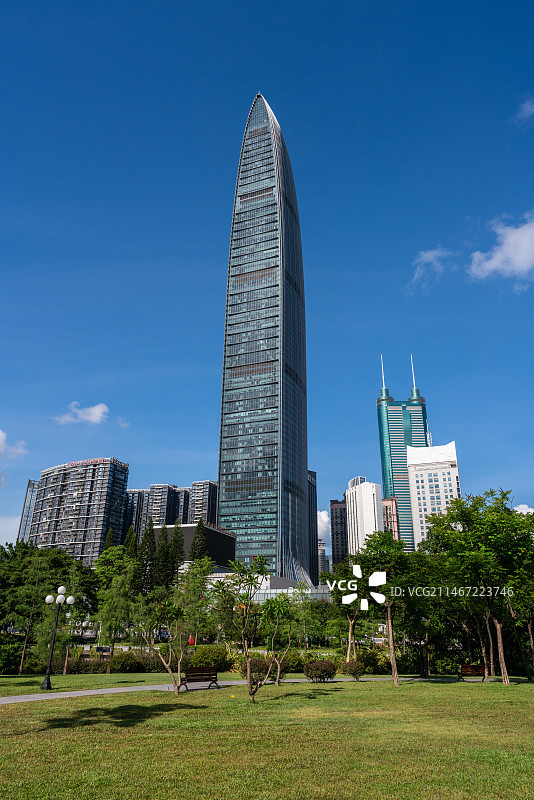 深圳京基100图片素材