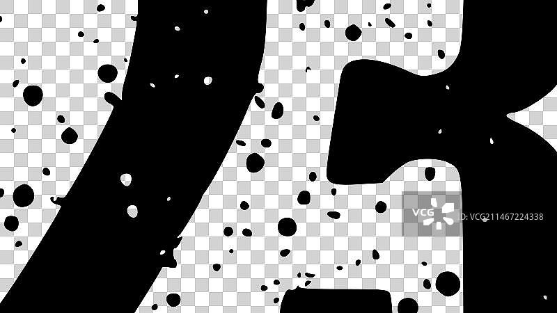 数字 - 黑白隔离图标图片素材