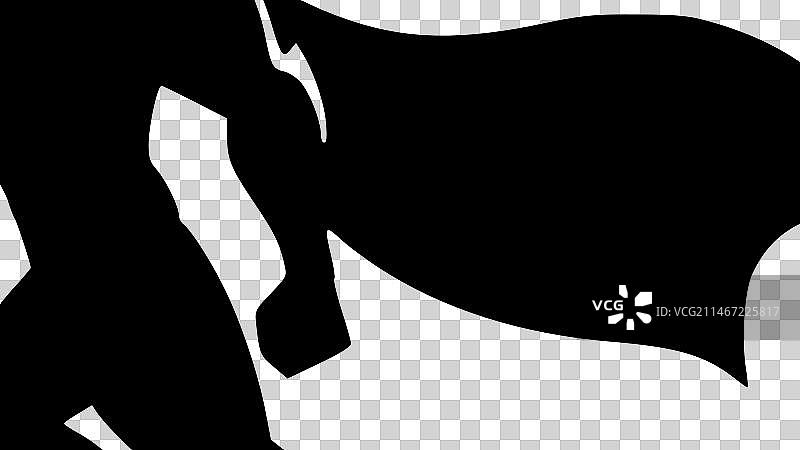 黑白超级英雄图标图片素材