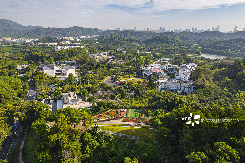 深圳市人才研修院 深圳麒麟山庄图片素材