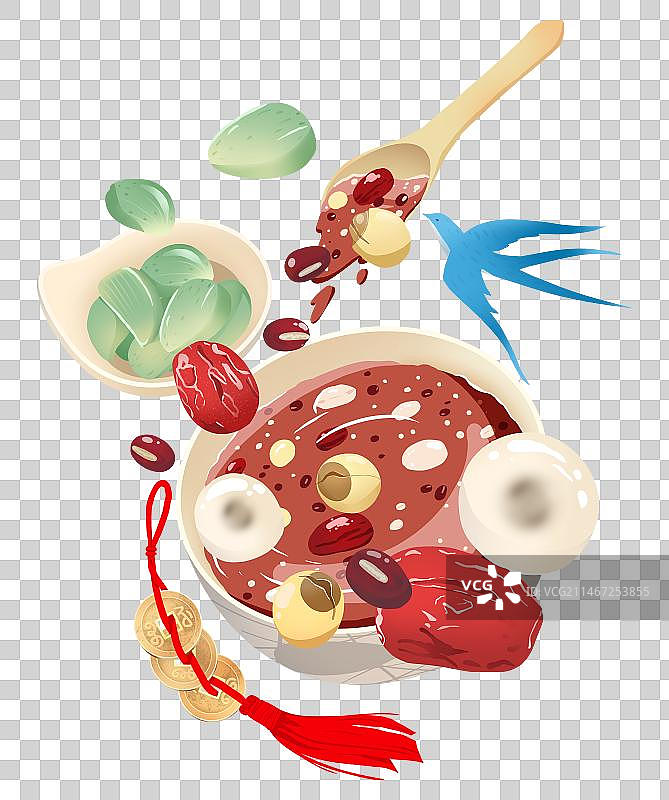 腊八粥腊八蒜图片素材