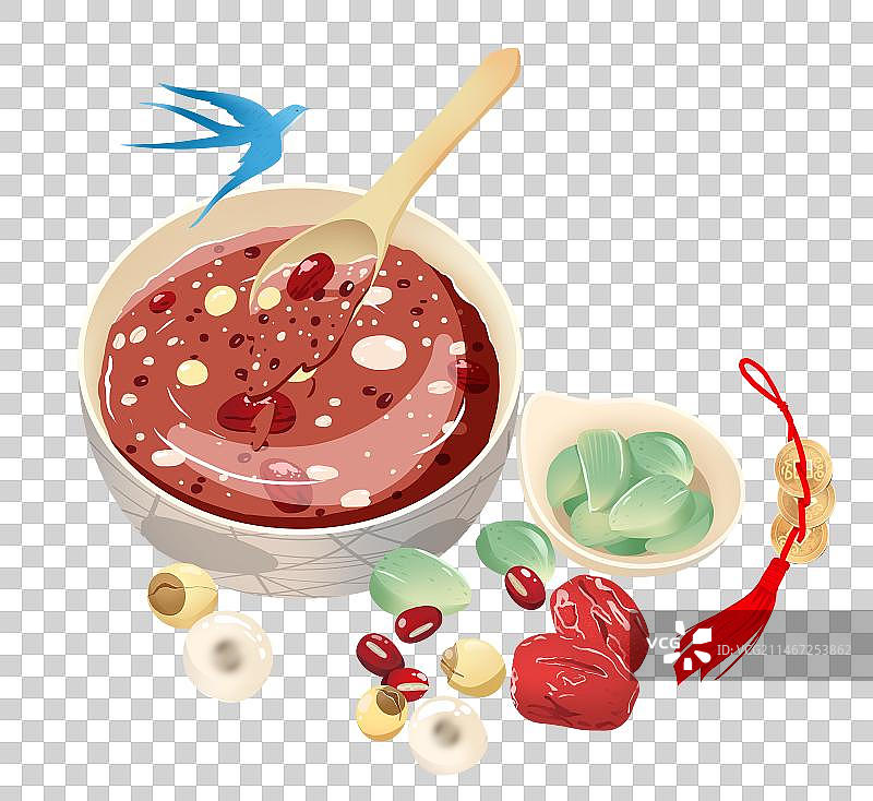 腊八粥腊八蒜图片素材