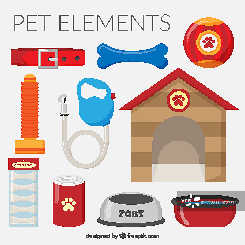 托比元素包图片素材