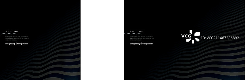 波浪条纹背景图片素材