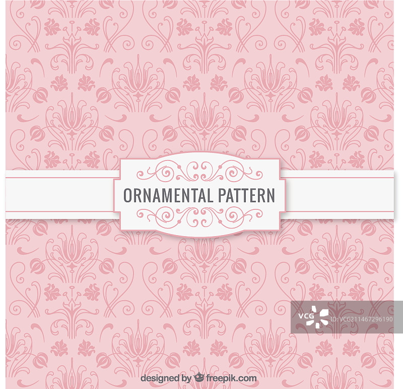 装饰性粉色图案图片素材