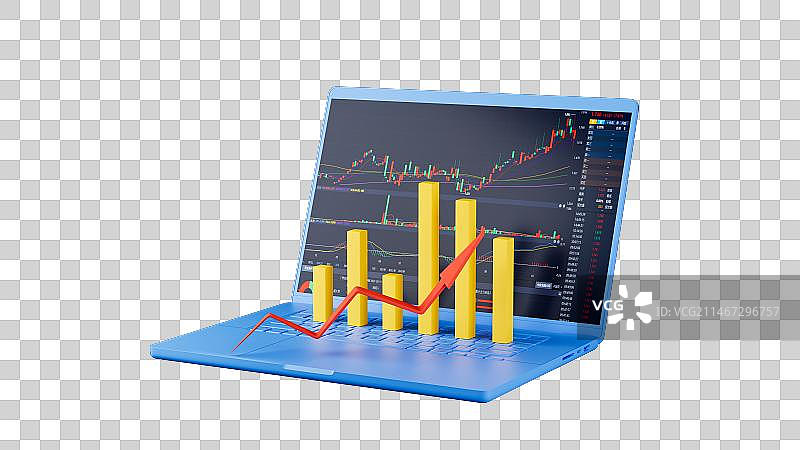 商业图表和数据图片素材