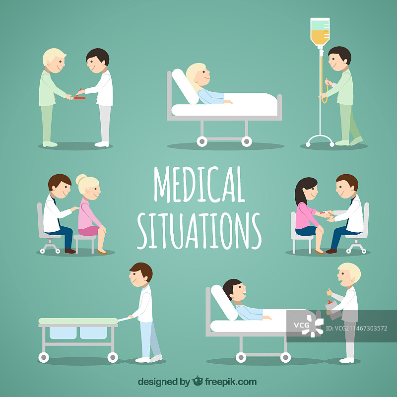 医疗情境合集图片素材