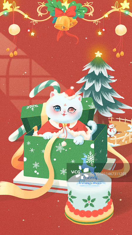 圣诞节插画图片素材