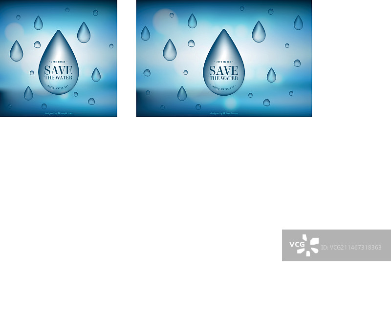 水滴模糊背景图片素材