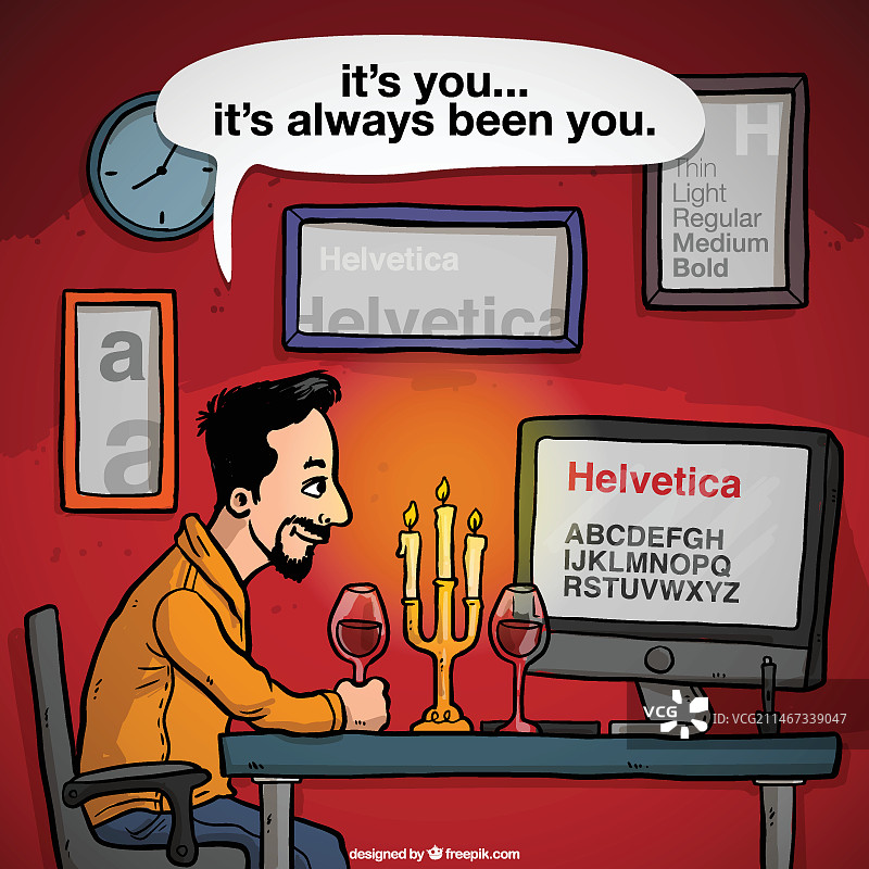 设计师热爱特殊的排版图片素材