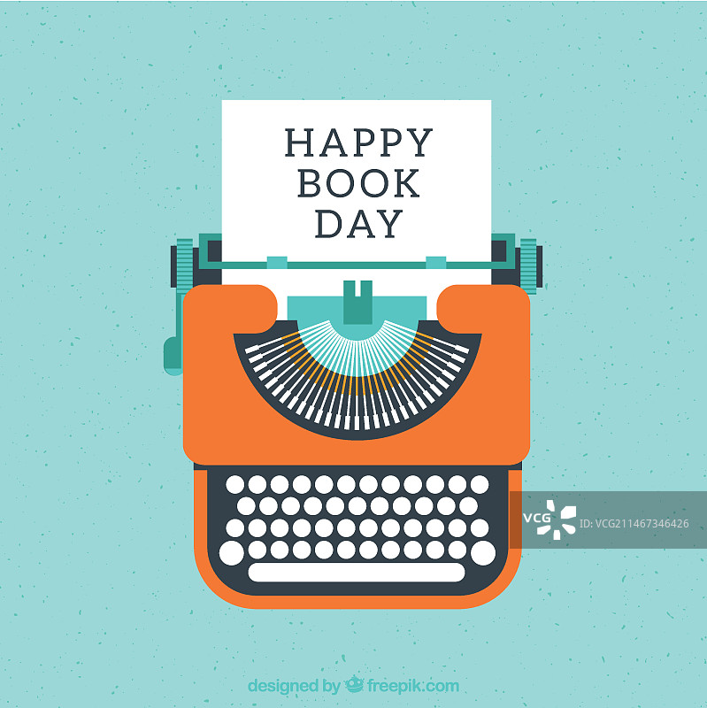 老式打字机背景图片素材