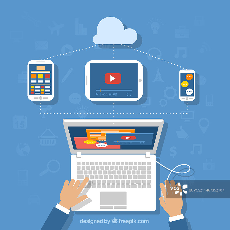 笔记本电脑UX图片素材