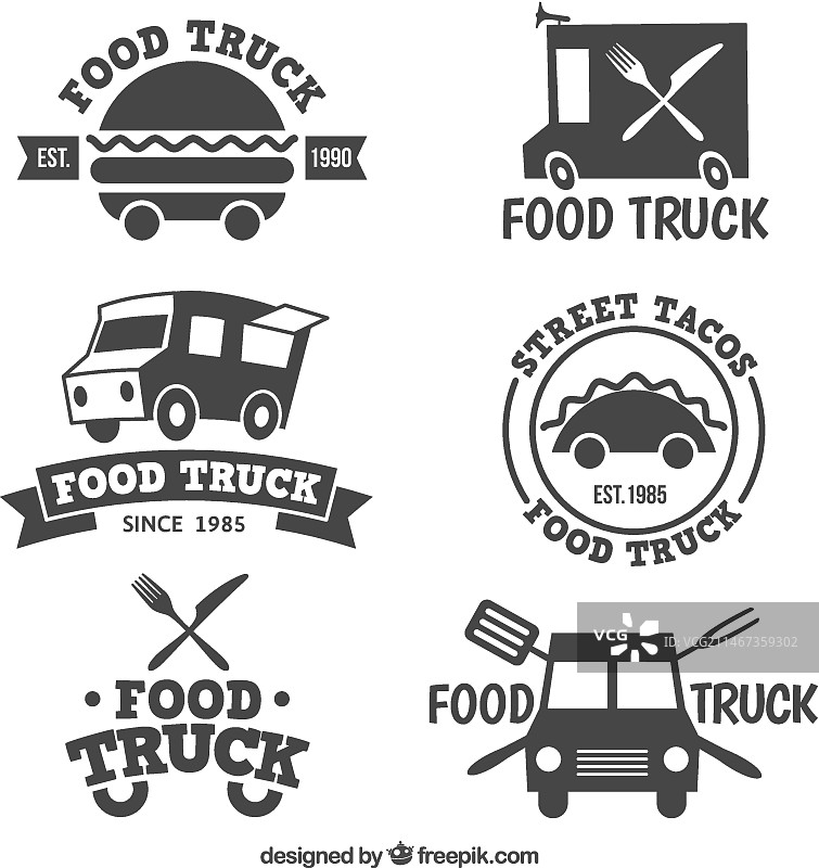 餐车Logo合集图片素材