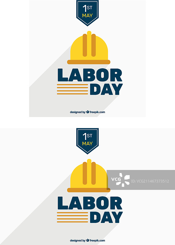 黄色头盔劳动节背景图片素材