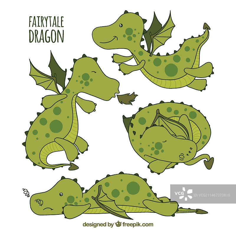 童话龙图片素材