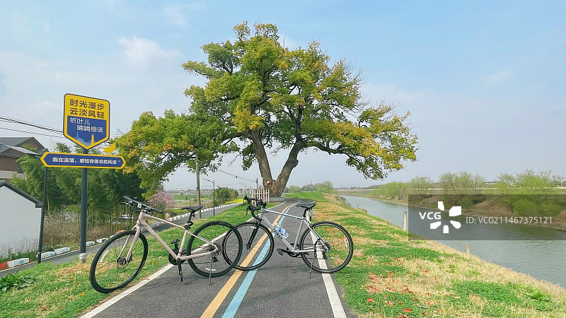 杭州苕溪营地图片素材