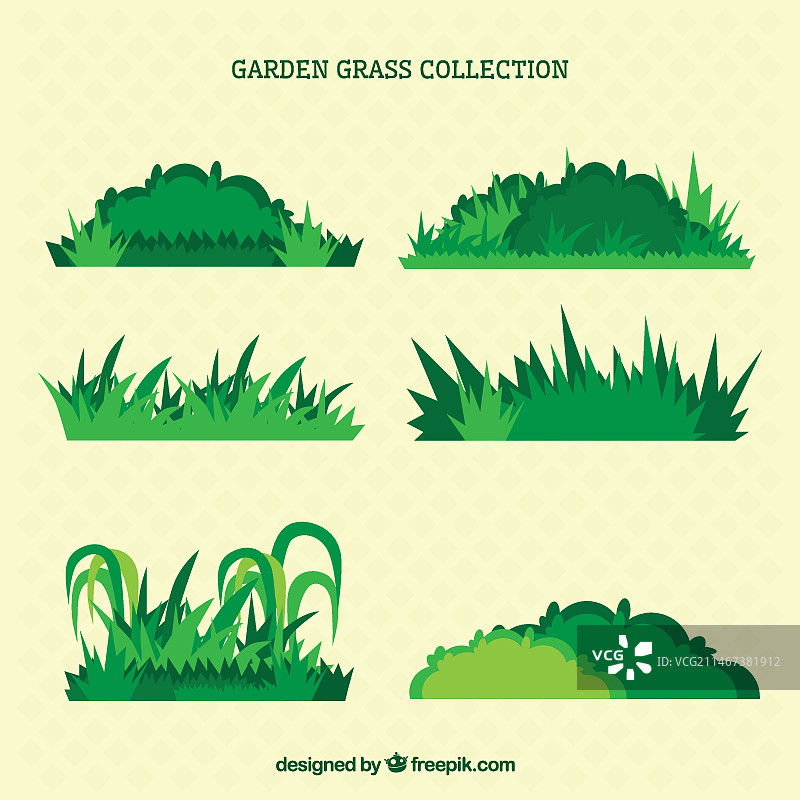 手绘灌木丛素材图片素材