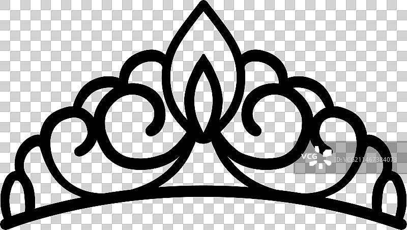 十五岁拉丁少女灯光皇冠笔触图片素材