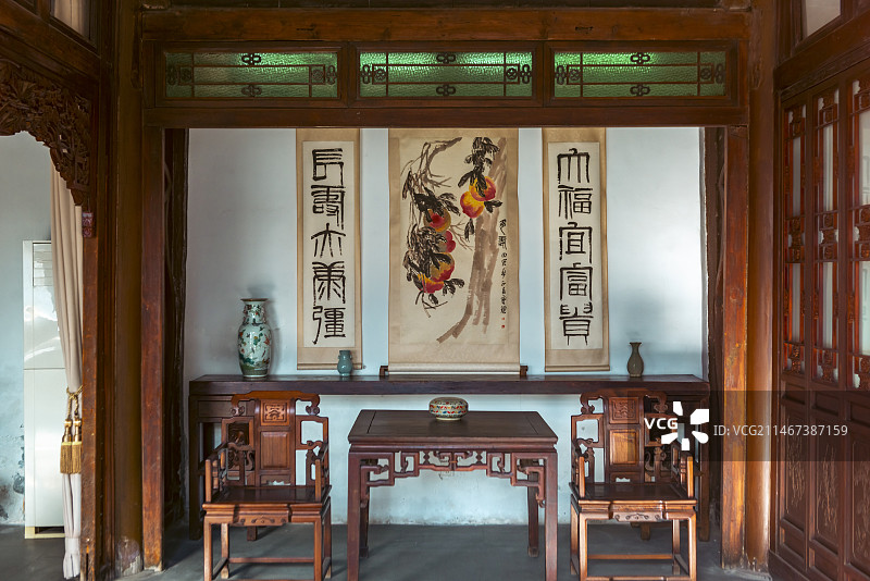 北京齐白石旧居纪念馆图片素材