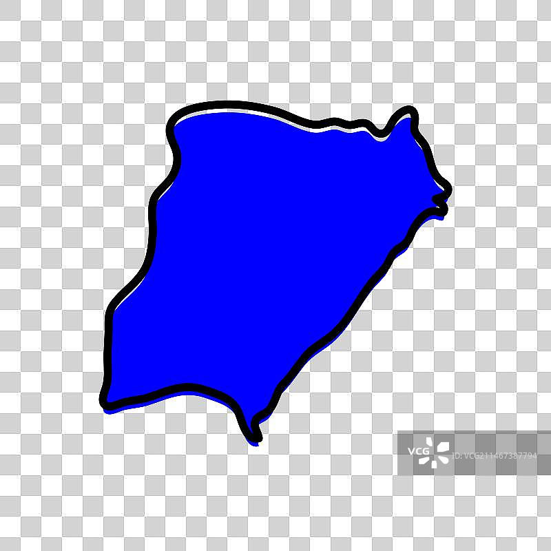 阿根廷国家科连特斯省地图图片素材