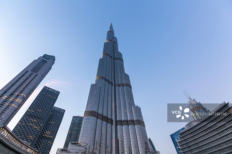 世界最高楼迪拜塔图片素材