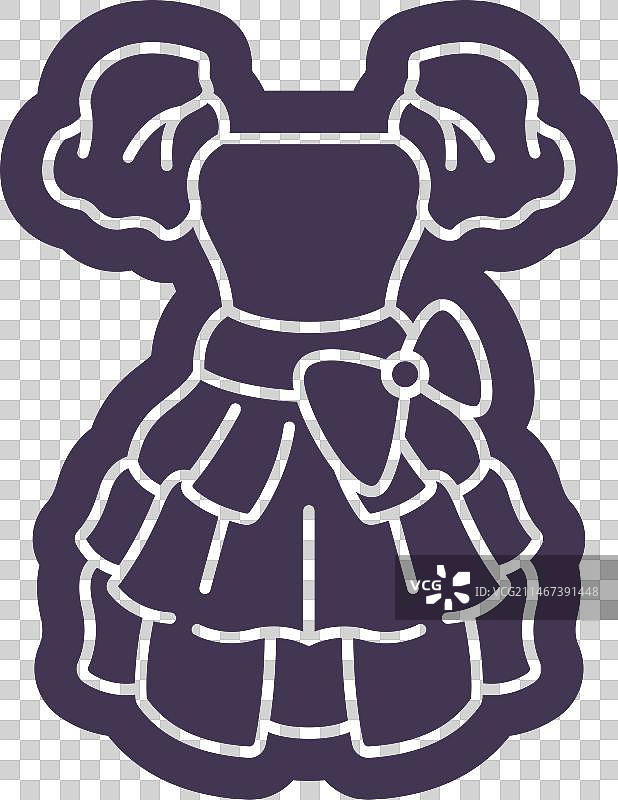 舞会礼服剪裁图片素材