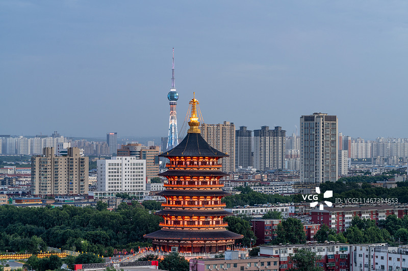 河南洛阳天堂明堂图片素材