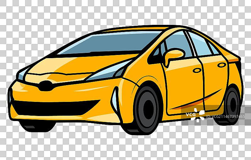 普锐斯汽车图片素材