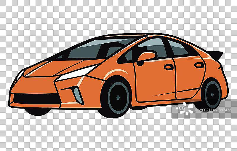 普锐斯汽车图片素材