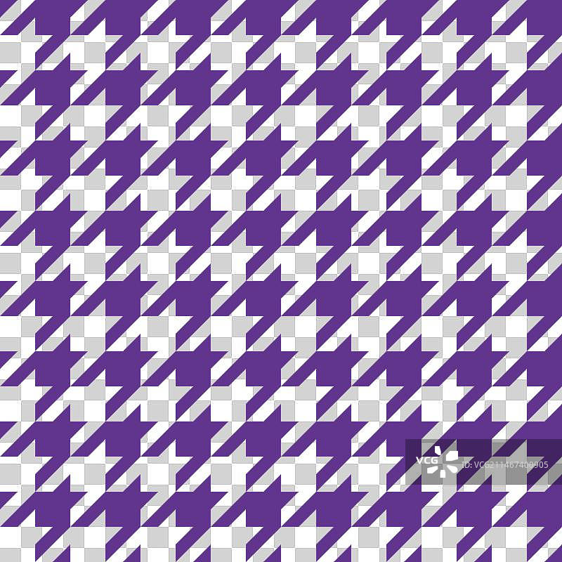 紫色千鸟格无缝图案图片素材