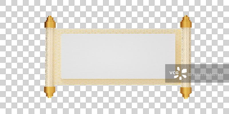 古风卷轴图片素材