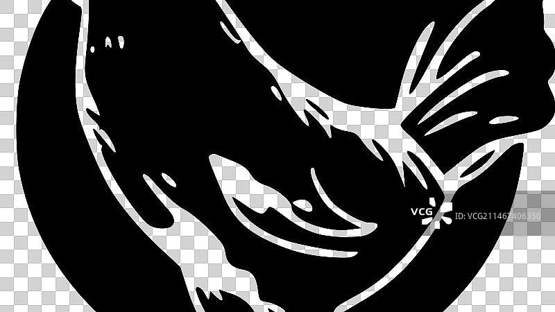 高品质鸡肉Logo设计，适用于T恤图片素材