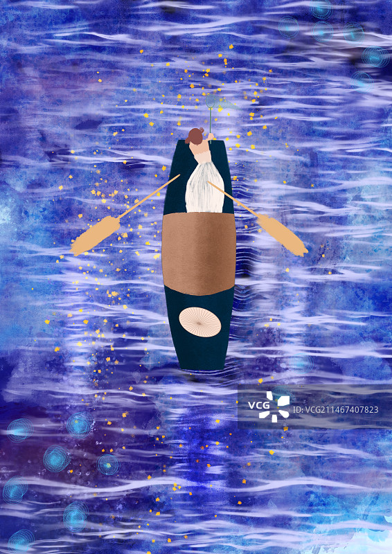 风景插画图片素材