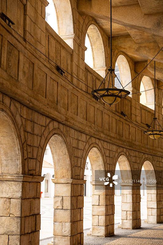 中国澳门-渔人码头图片素材