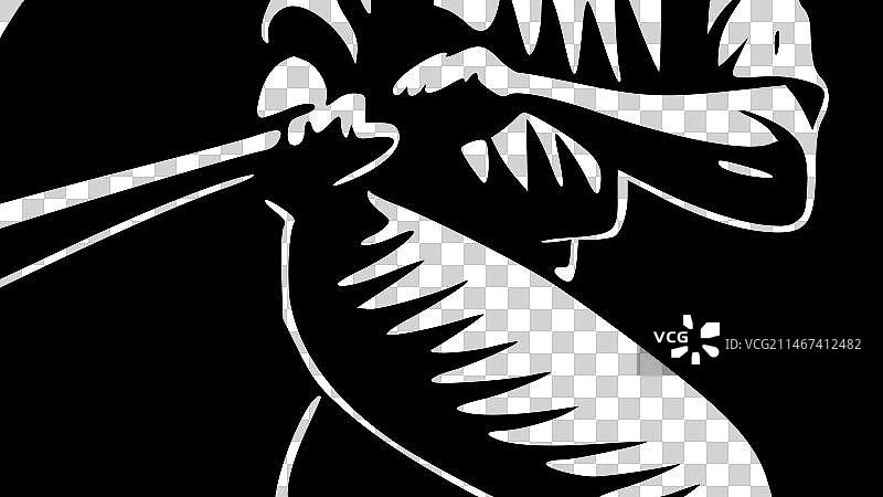 复古棒球黑白照片图片素材