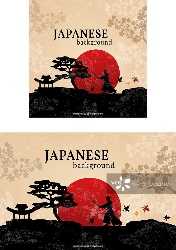 美丽的日本背景图片素材