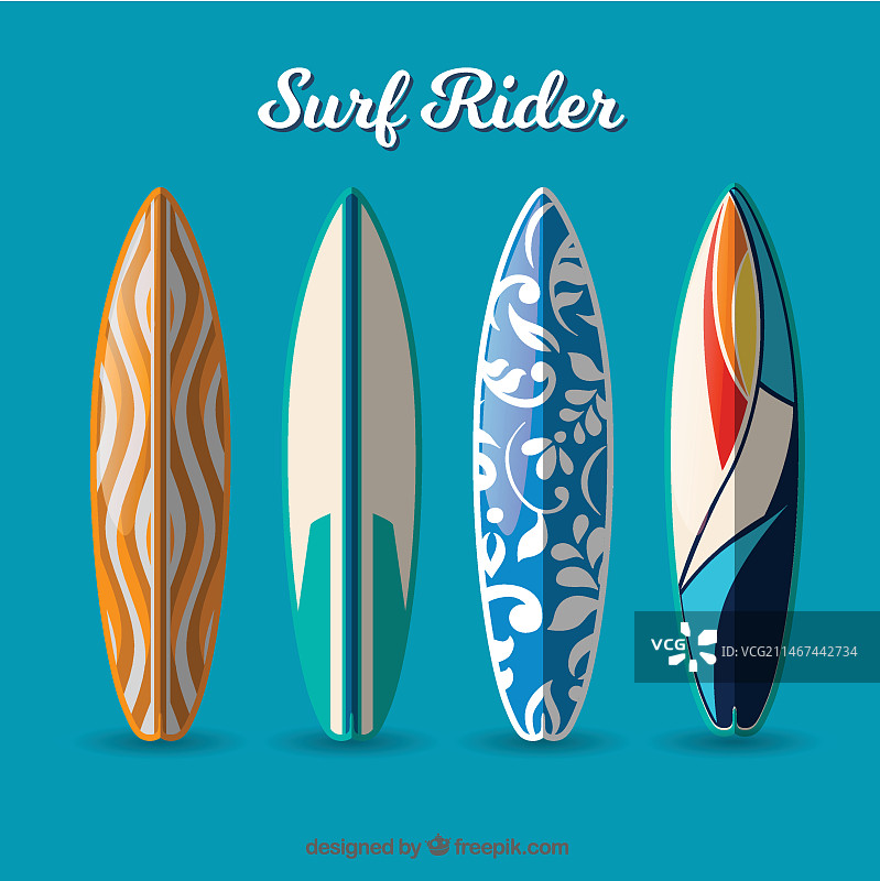 现代冲浪者图片素材