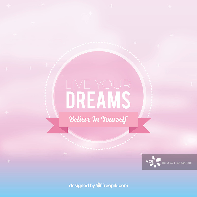 带有励志语录的抽象背景图片素材