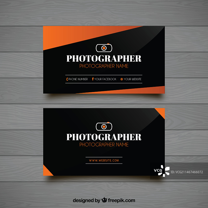现代几何形状摄影名片图片素材